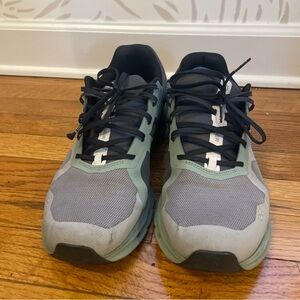 On Running Men's Sneakers - Gray and Green
